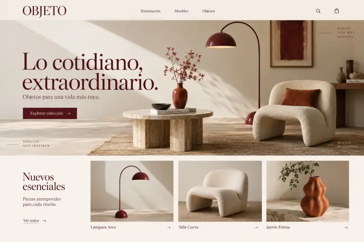 Portada de Objeto con muebles y decoración para el hogar.